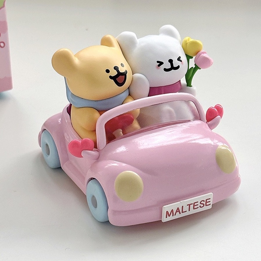 MALTESE 線條小狗 歡樂郊遊系列 公仔 盲盒 擺設 / 預購