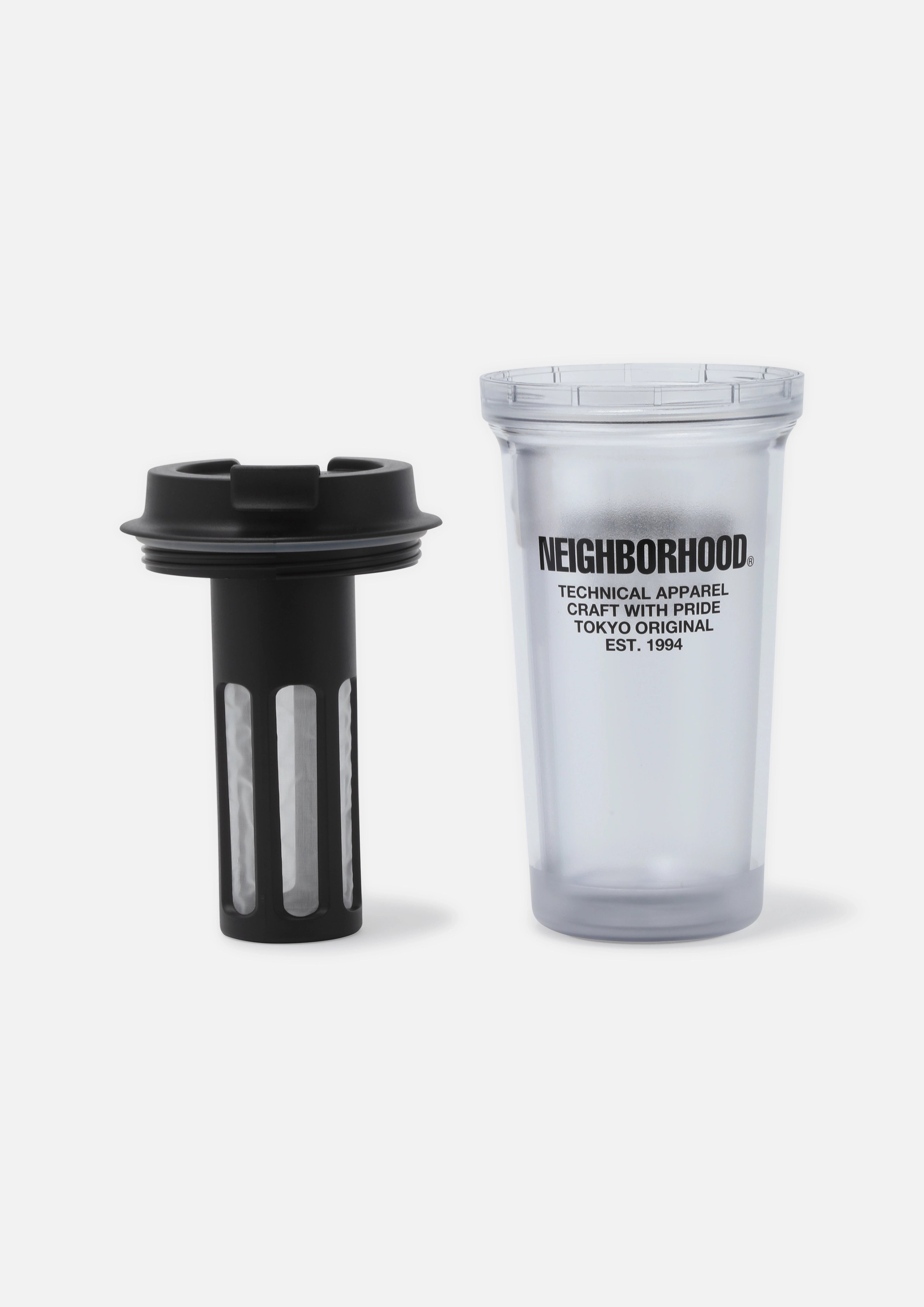 Tall size tumbler with printed logo on both sides. Made