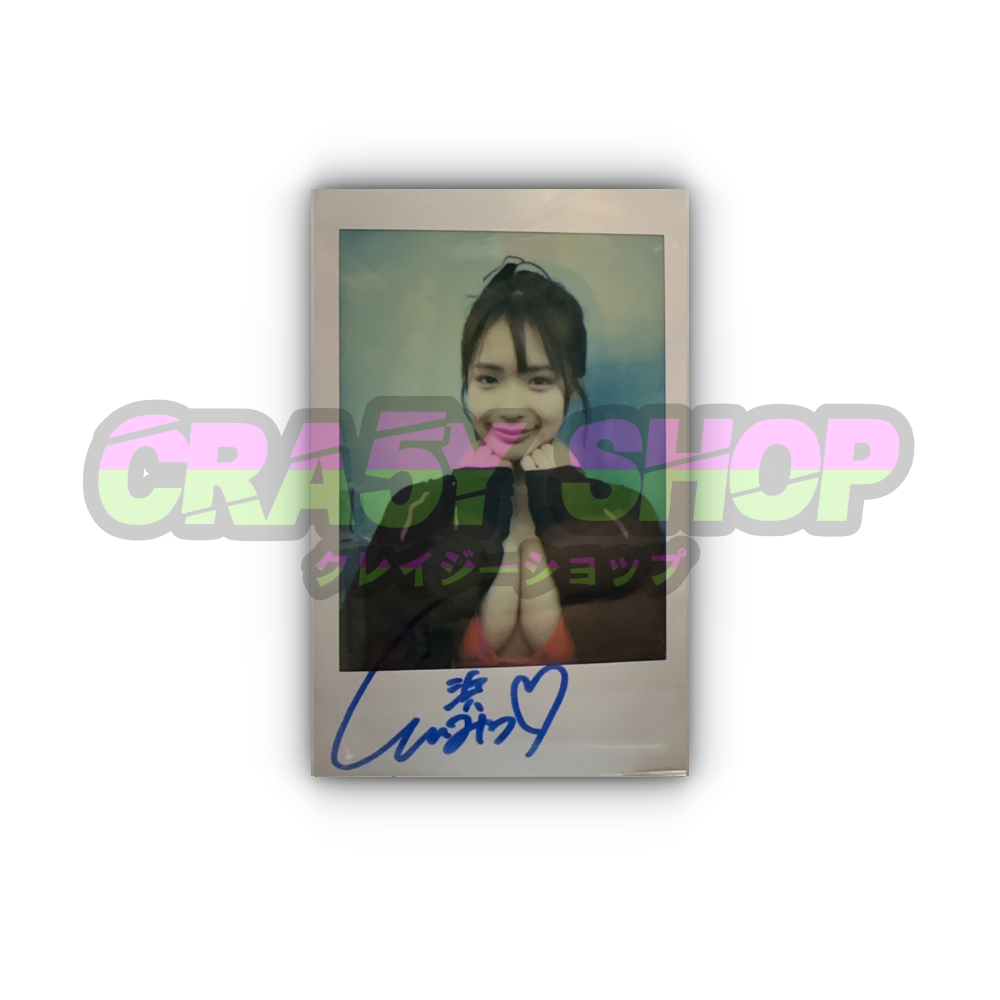 長浜みつり 直筆簽名チェキ