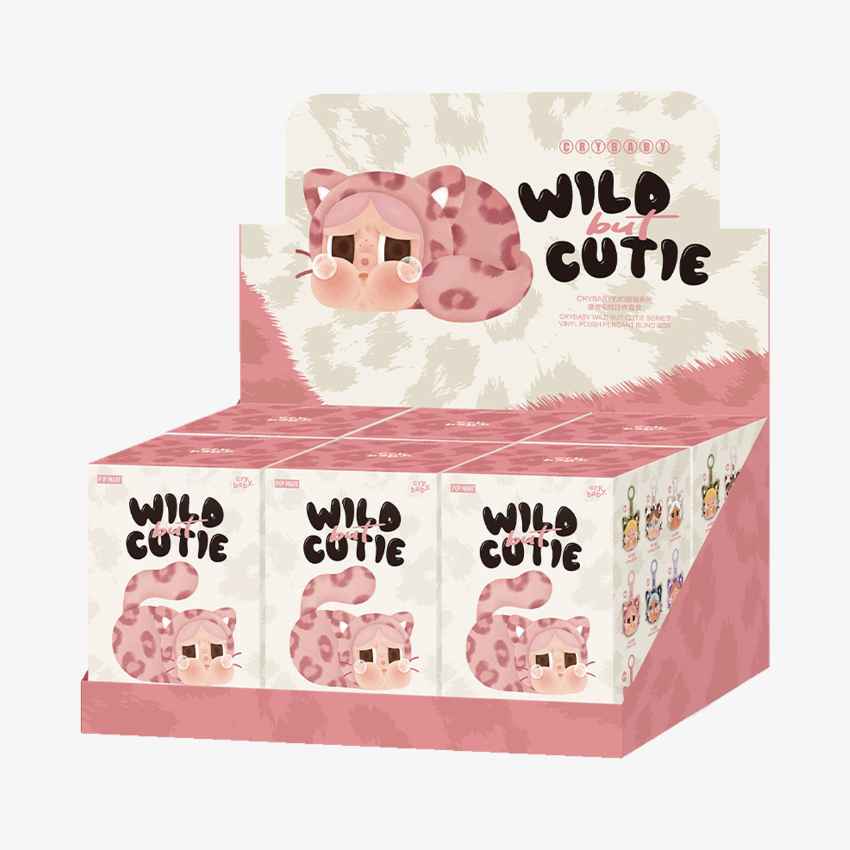 CRYBABY Wild but Cutie Series - Vinyl Plush Pendant Blind Box (Single box)