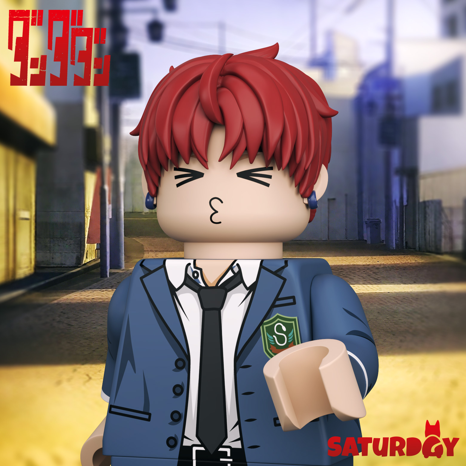 [Saturday][Preorder] DAN DA DAN - Gigi (Set for 2) [UVprinted]