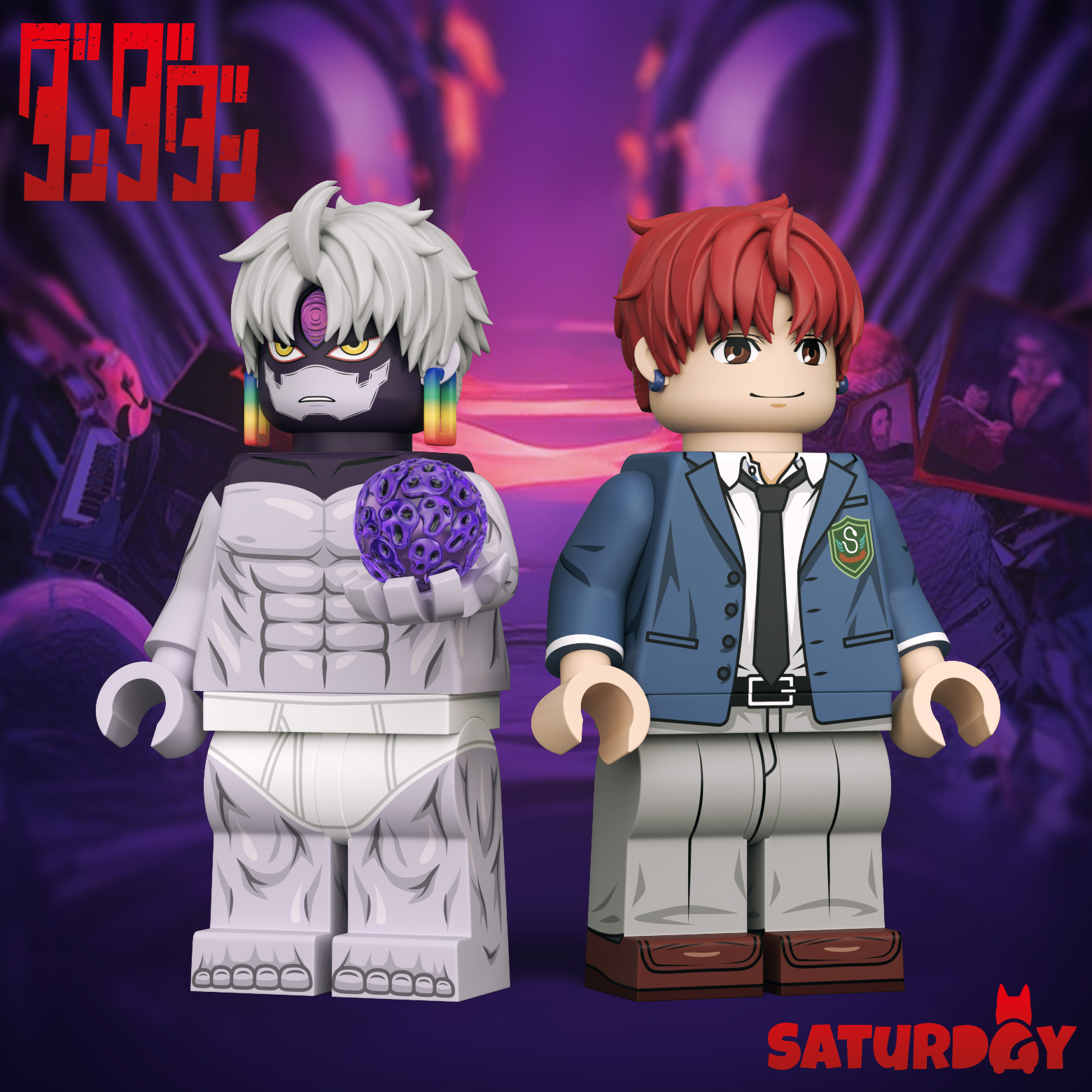 [Saturday][Preorder] DAN DA DAN - Gigi (Set for 2) [UVprinted]