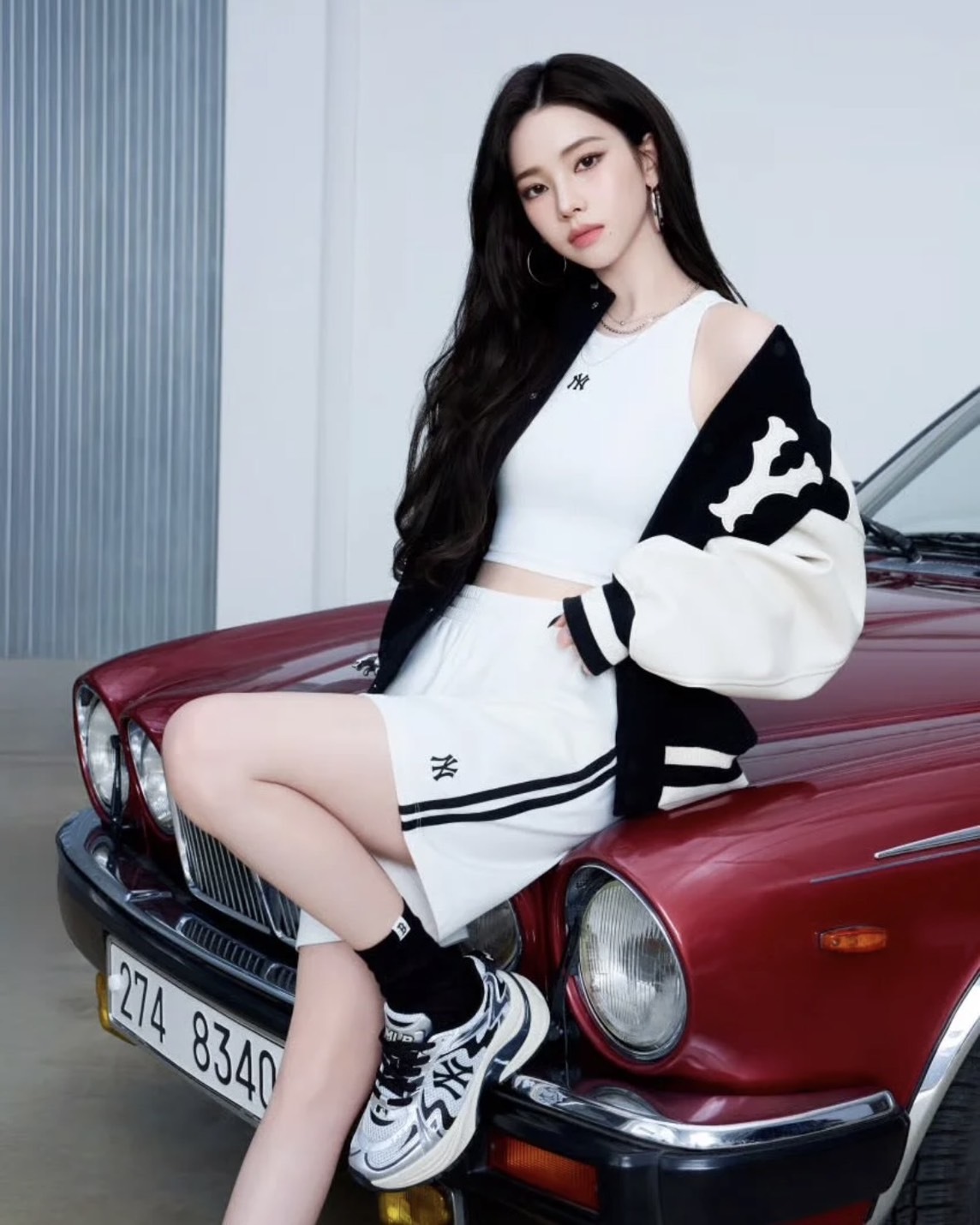 MLB New York Yankees Curve Runner 老爹鞋 銀黑