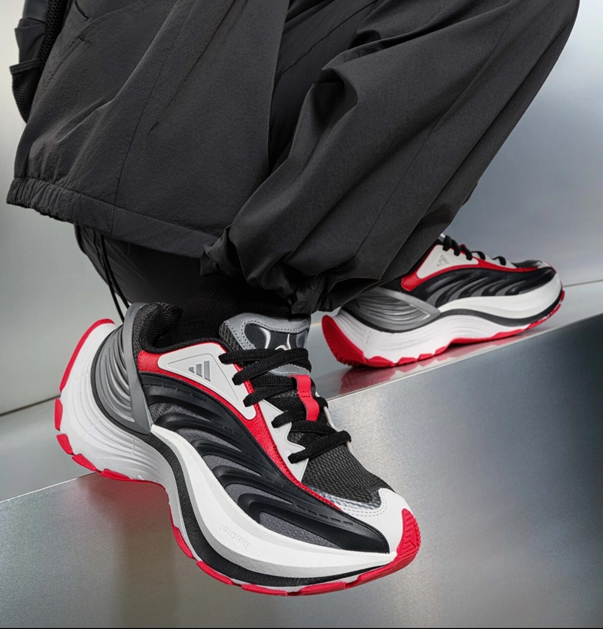 KTQ STORE ‧ Adidas XLG MTW "Black Grey" 黑紅 JR6392