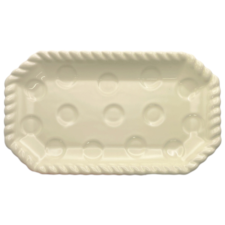 TP 餐盤/米黃 19cm