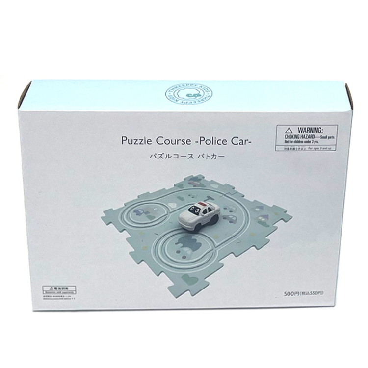 TP 拼圖軌道車玩具/警車