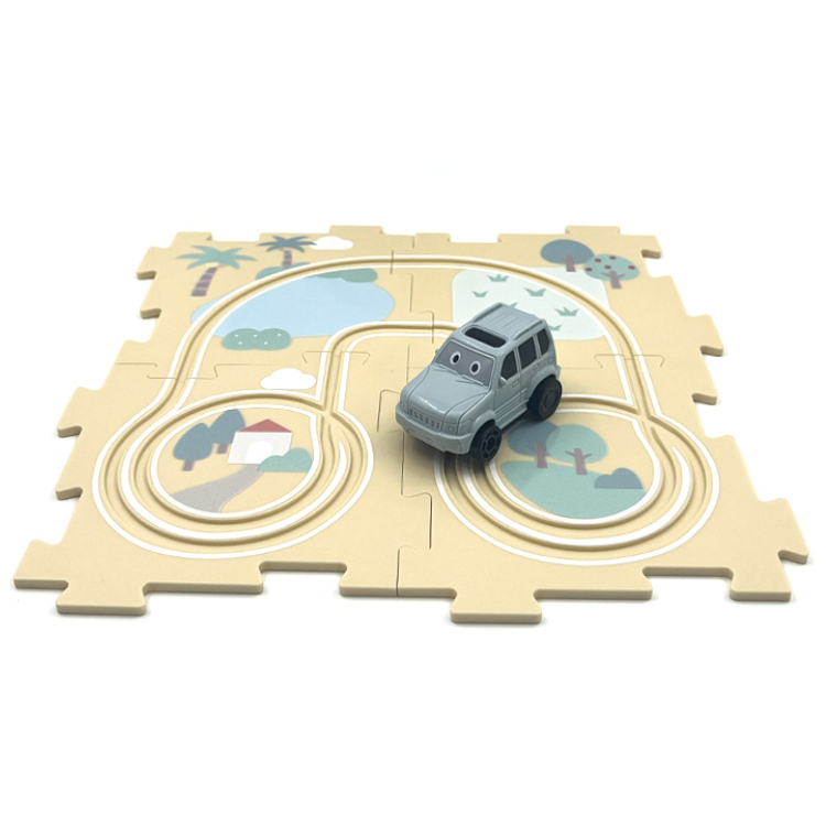 TP 拼圖軌道車玩具/轎車