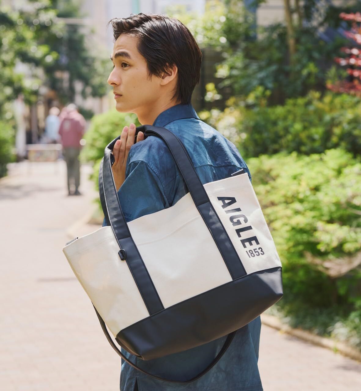 日本 AIGLE Town Outdoor Tote Bag