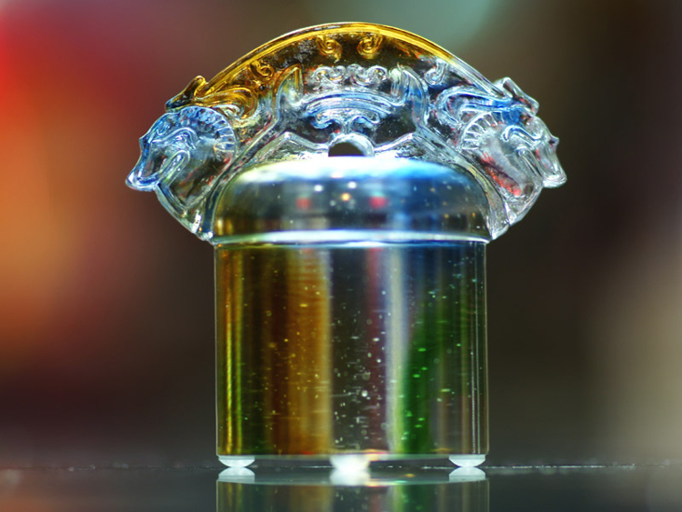 琉璃文鎮-螭琥發威