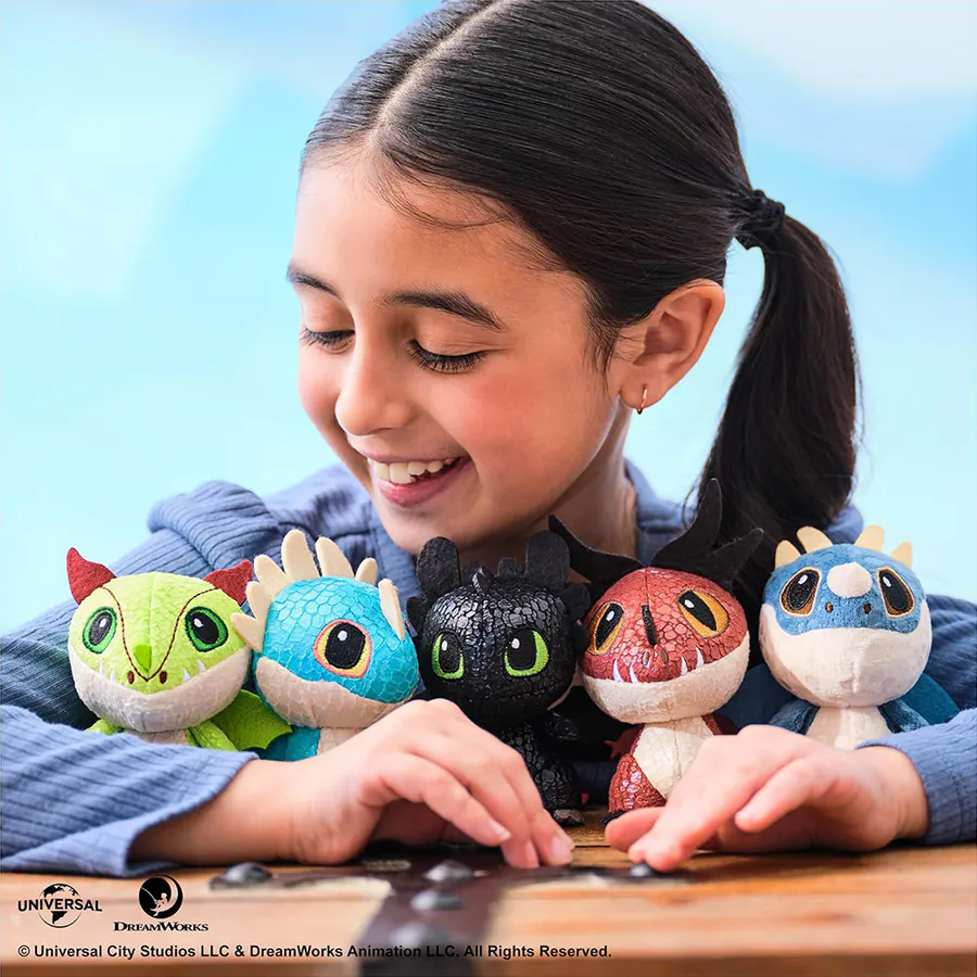 馴龍高手-電影版 3吋驚喜絨毛盲盒 (款式隨機出貨)