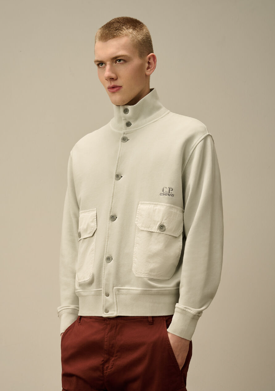 C.P. Company   Cotton anti-stain button jacket   JUN25