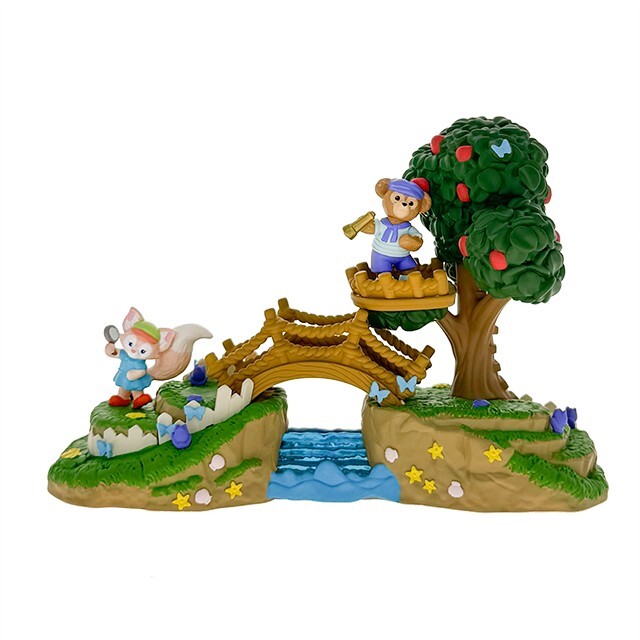 20周年奇妙派對 達菲Duffy與好友 花車模型 擺飾品 -香港迪士尼樂園