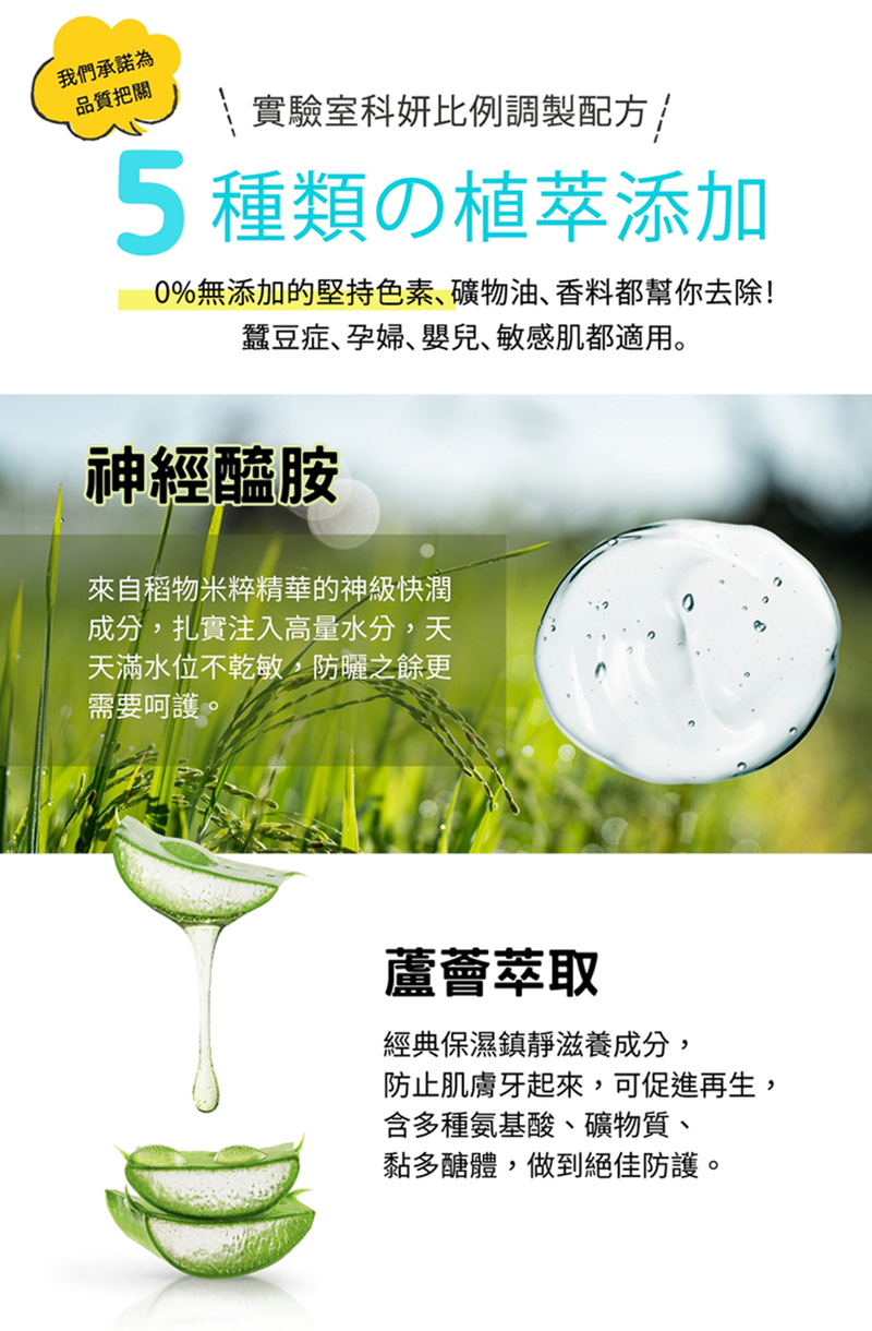 WeWee，植萃防曬氣墊