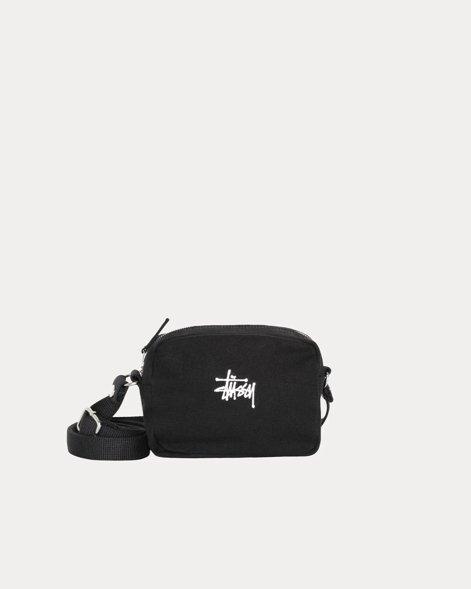Stussy Canvas Side Pouch - Black