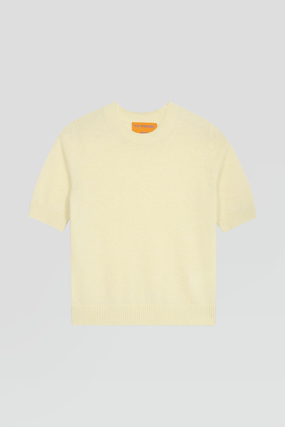 Guest in Residence｜SWEATER 圓領短袖羊絨上衣