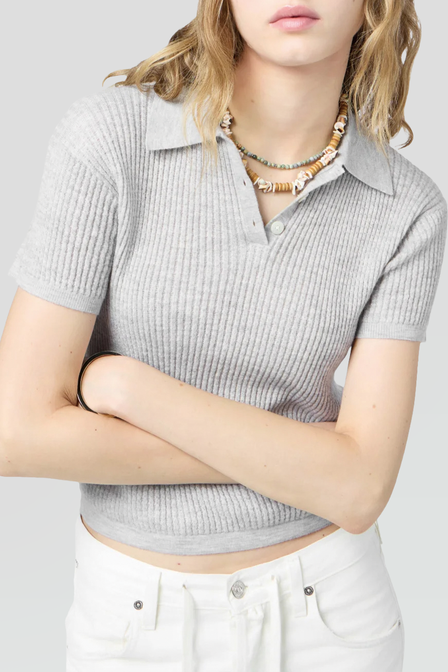 Guest in Residence｜SHRUNKEN 華夫格羊絨POLO衫