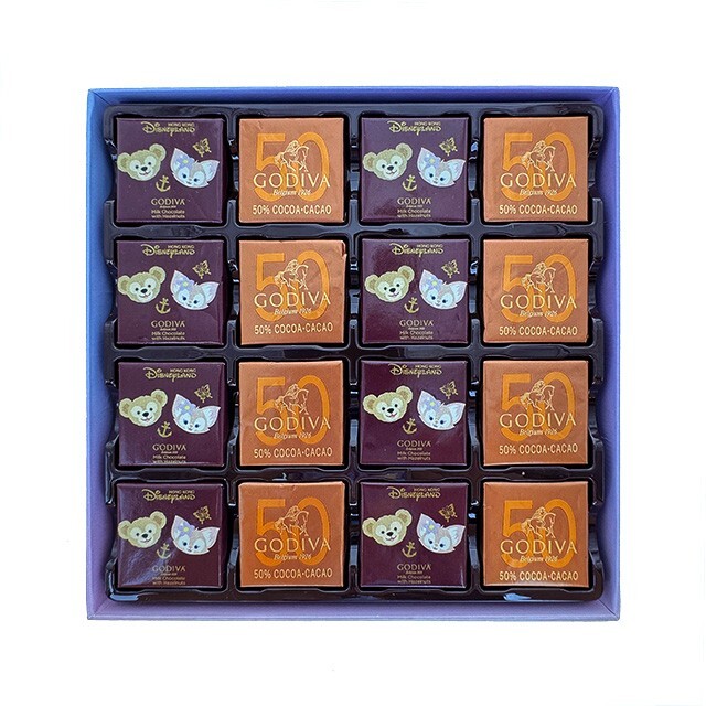 20周年奇妙派對 達菲Duffy與好友 x GODIVA 聯名 巧克力 禮盒 -香港迪士尼樂園