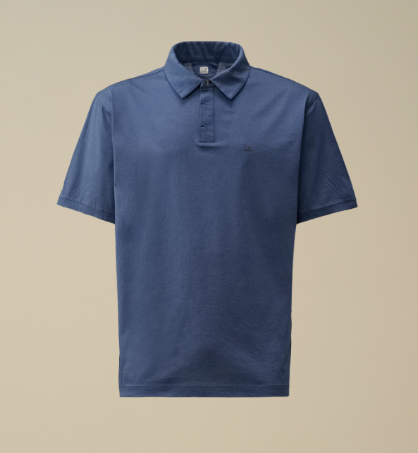 C.P. Company  No Gravity Jersey Logo Polo