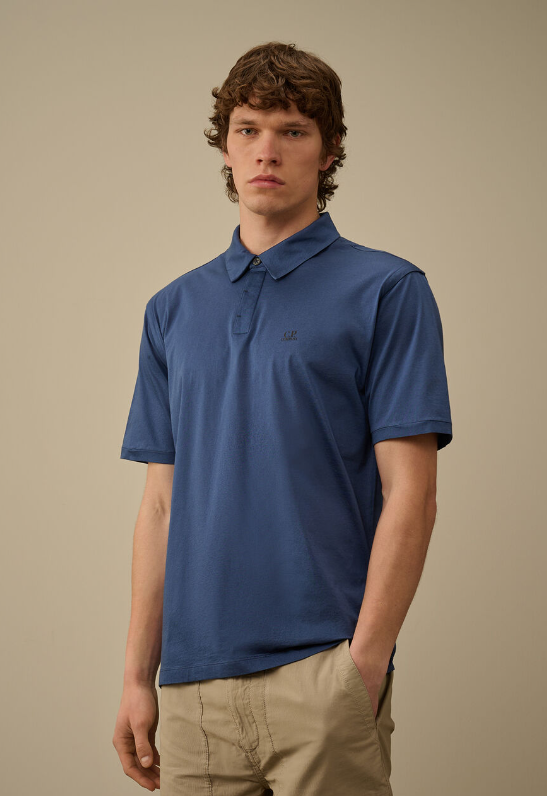 C.P. Company  No Gravity Jersey Logo Polo
