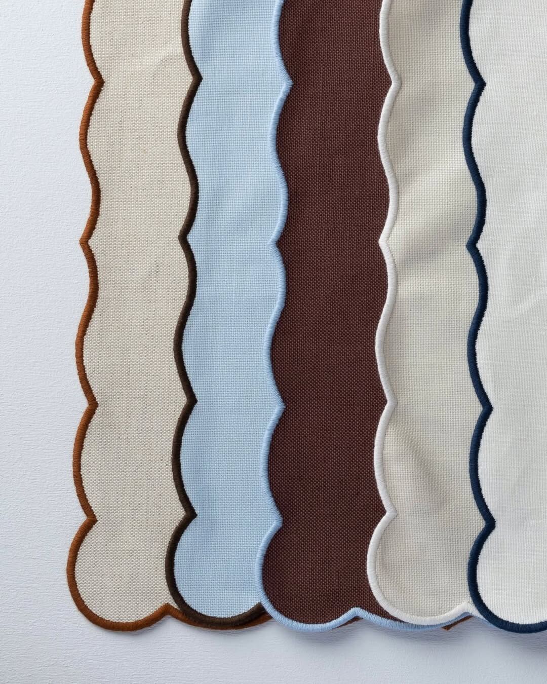 Lido 亞麻餐墊＿白/檸檬黃