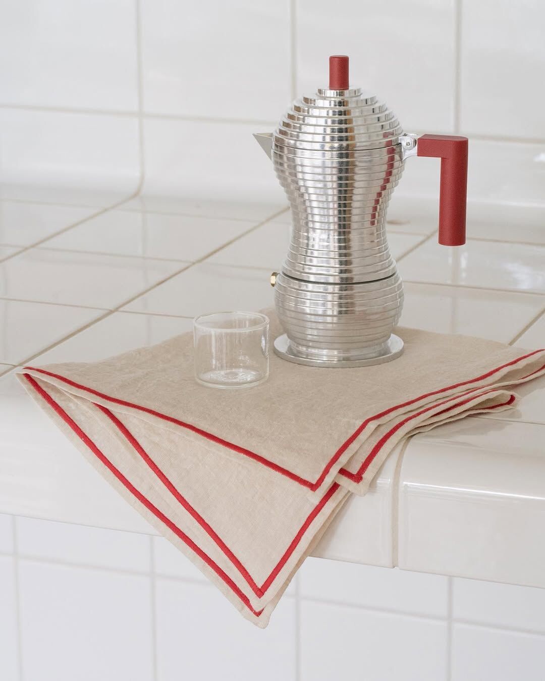 Lido 亞麻餐巾＿雪白陽光