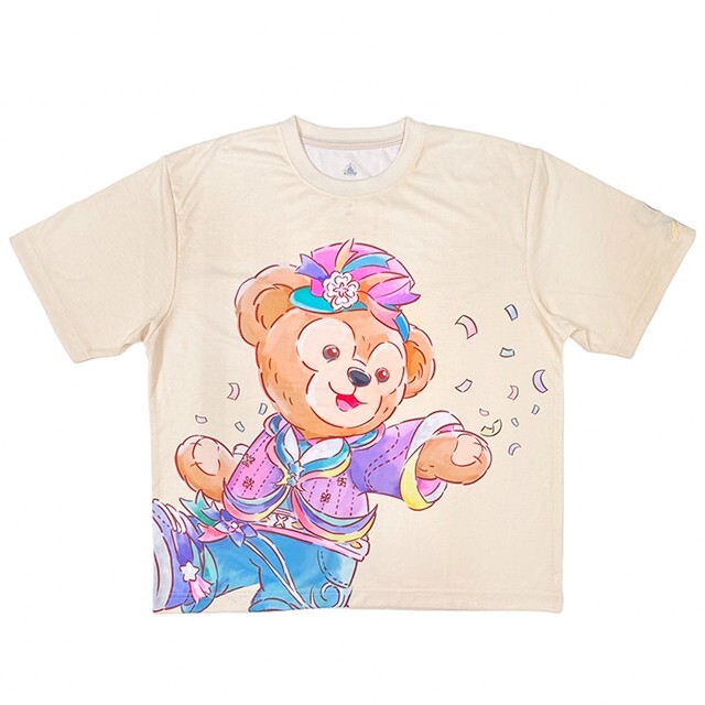 20周年奇妙派對 達菲Duffy與好友 達菲 Duffy 圖案 短T 上衣 -香港迪士尼樂園