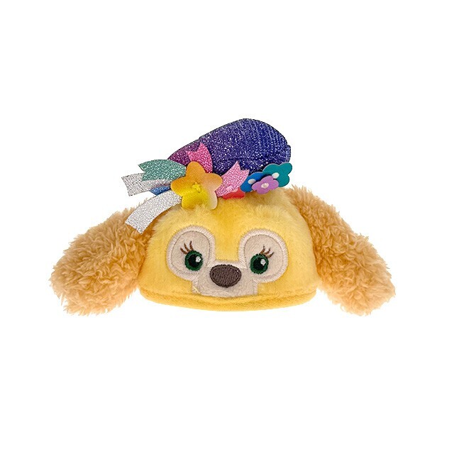 20周年 SouvenEAR 達菲Duffy與好友 可琦安 餅乾 CookieAnn 迷你派對帽 造型 鑰匙圈 吊飾 -香港迪士尼樂園