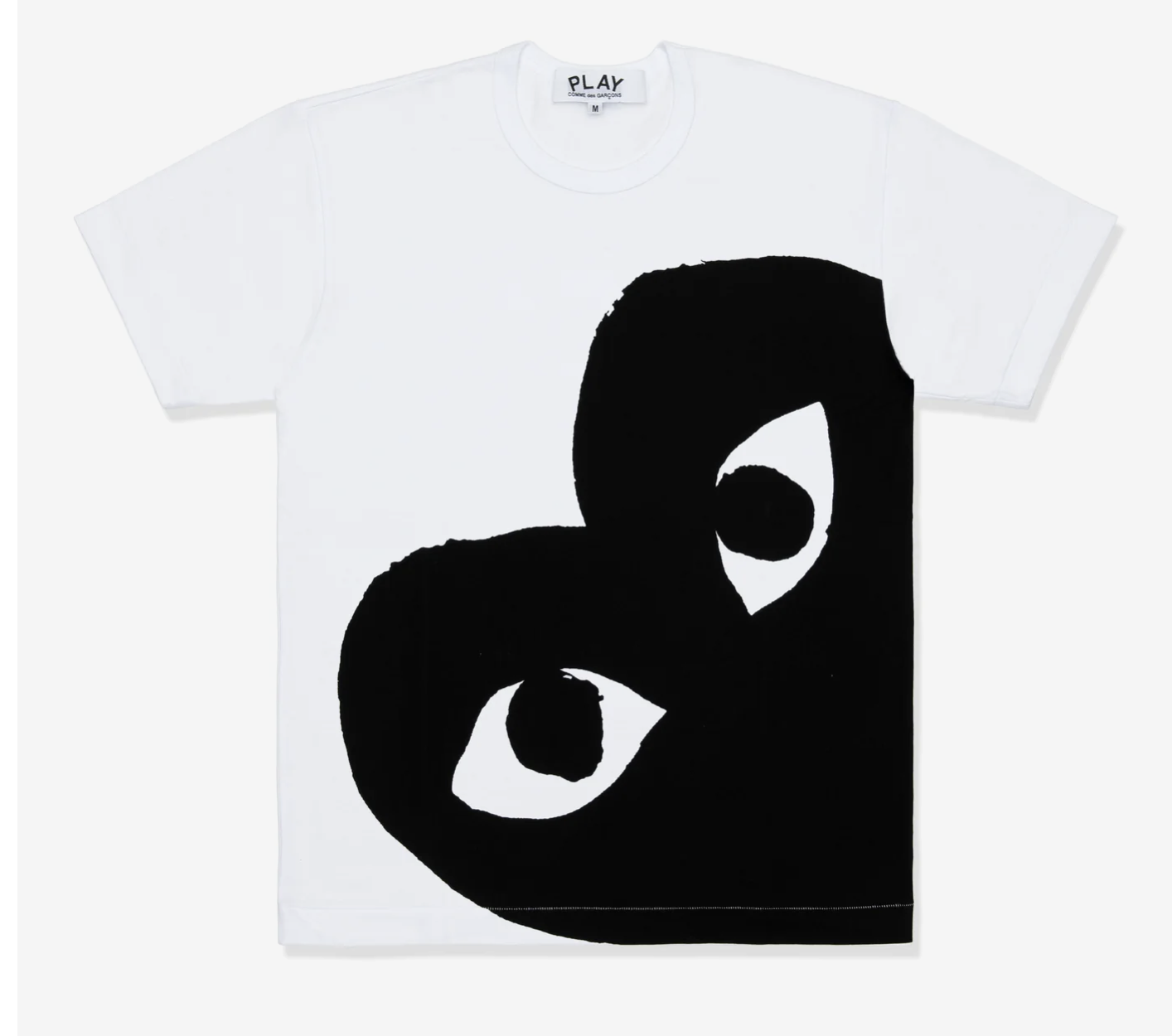 PLAY CDG Cotton Jersey Print 大黑愛心