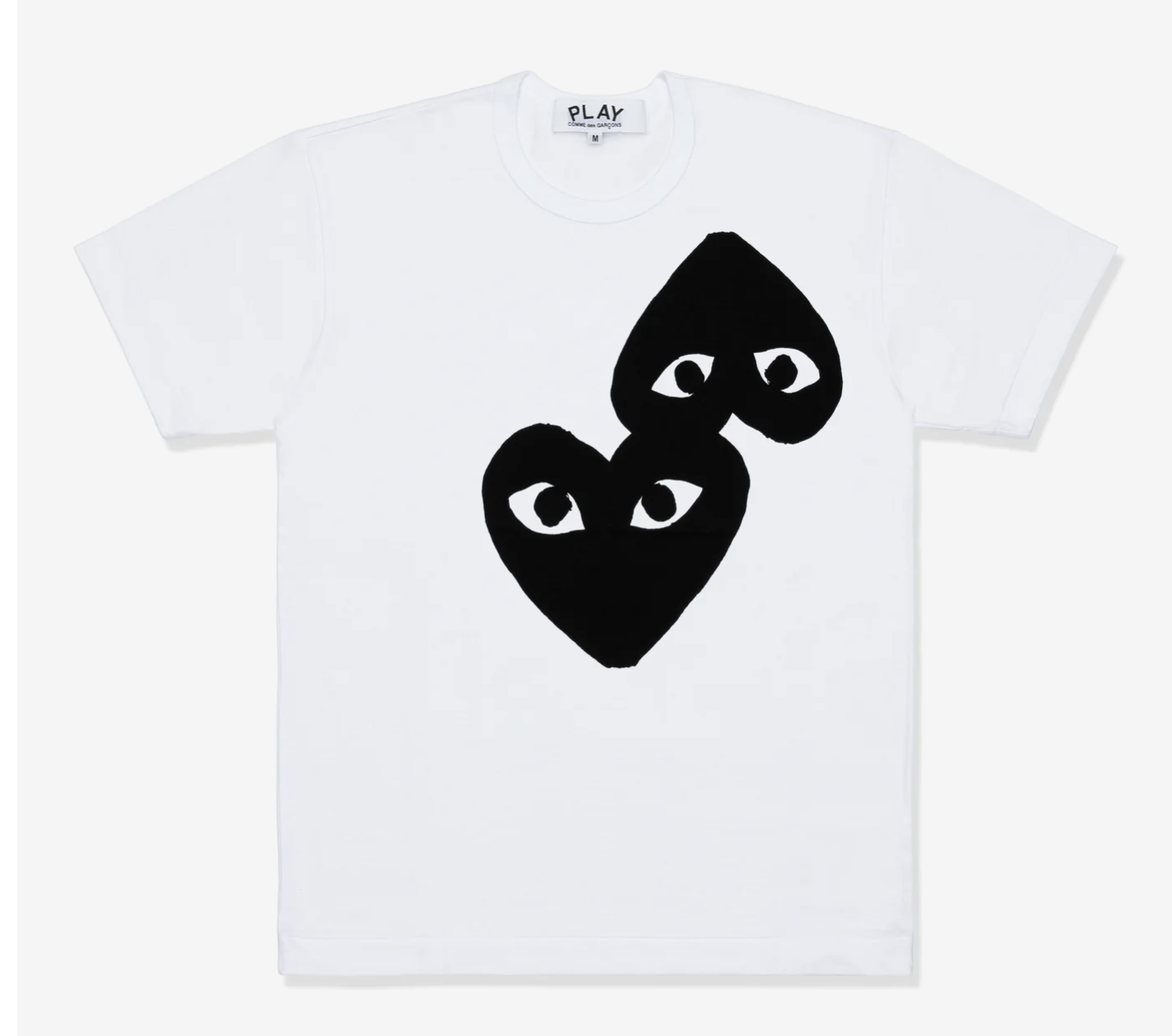 PLAY CDG Cotton Jersey Print 上下雙黑愛心