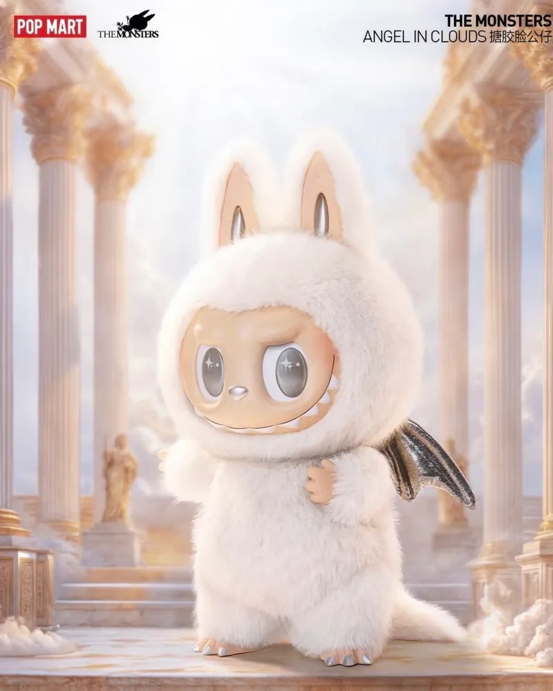 LABUBU ZIMOMO 白色天使