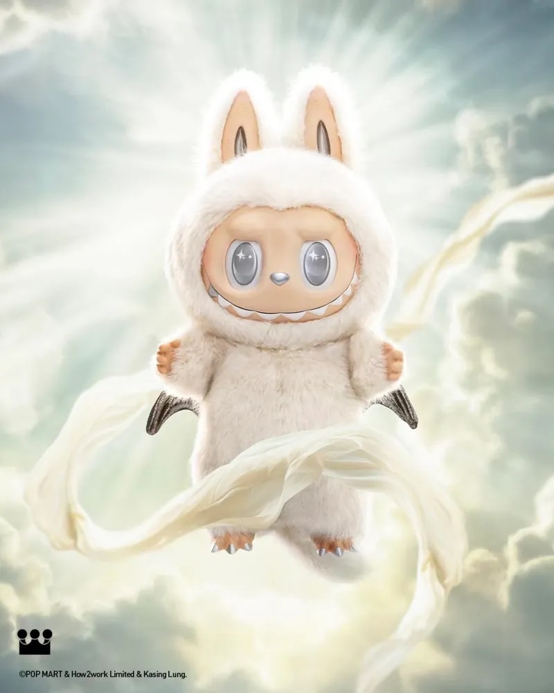 LABUBU ZIMOMO 白色天使