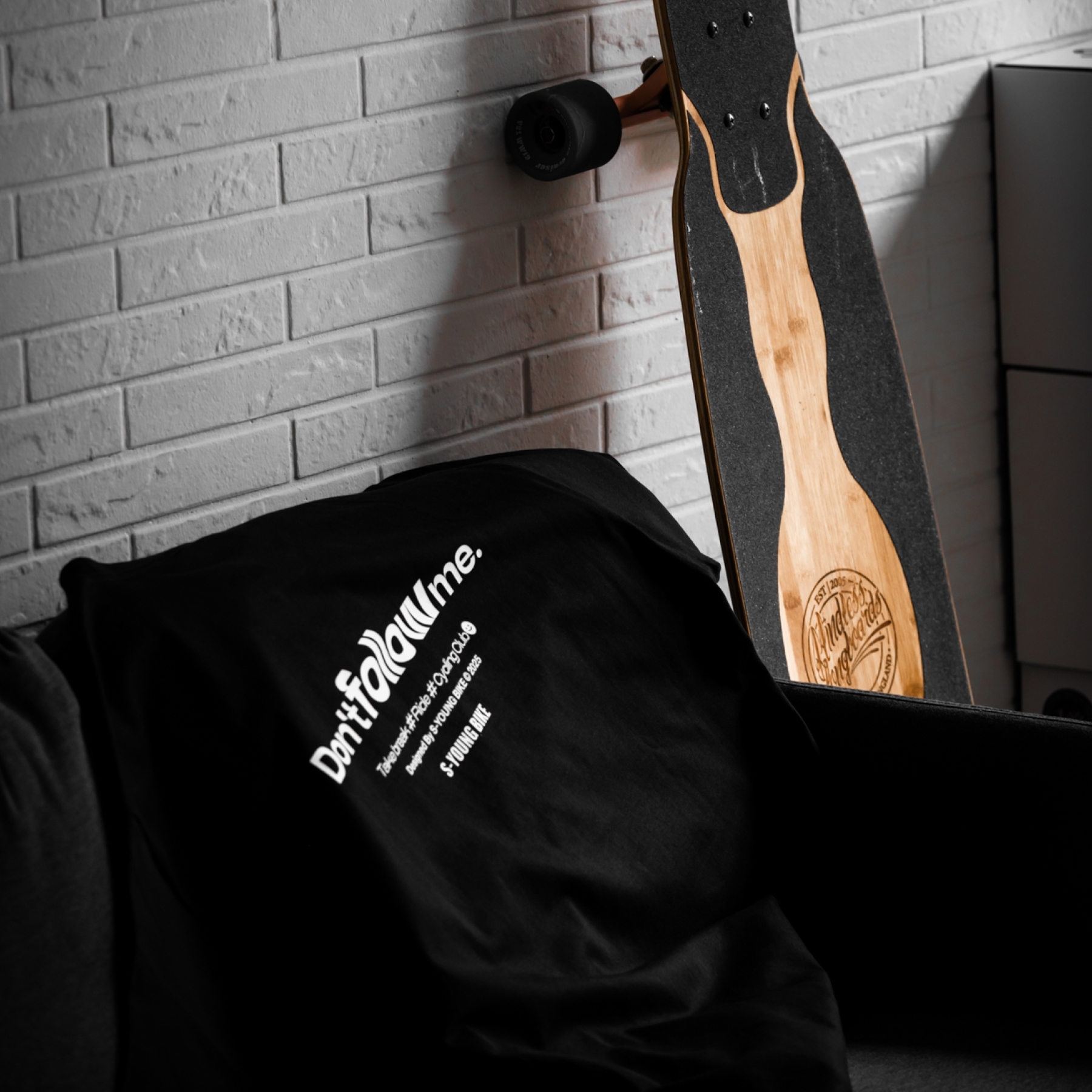 【巡揚單車】Chill 休閒厚磅短T恤 / Black 經典黑（共２款）