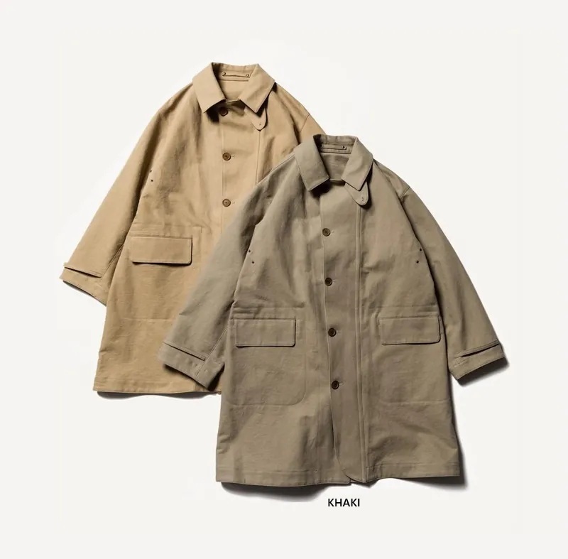 RE-STOCK: A.PRESSE MOTORCYCLE HALF COAT - PRE ORDER ITEM (預訂中)