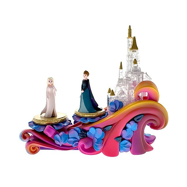 20周年 巡遊派對 冰雪奇緣 Frozen 公主 花車 模型 擺飾品 -香港迪士尼樂園