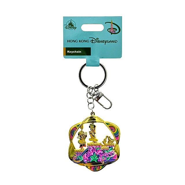 20周年 巡遊派對 米奇 Mickey 米妮 Minnie 造型 鑰匙圈 吊飾 -香港迪士尼樂園