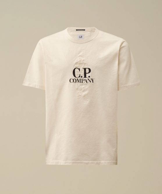 C.P. Company  30/2 Mercerized Jersey Twist British Sailor Tee   JUN25