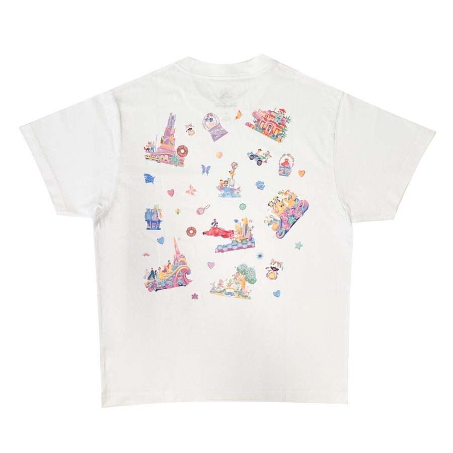 20周年 巡遊派對 米奇 Mickey 與好友們 圖案 短T 上衣 -香港迪士尼樂園