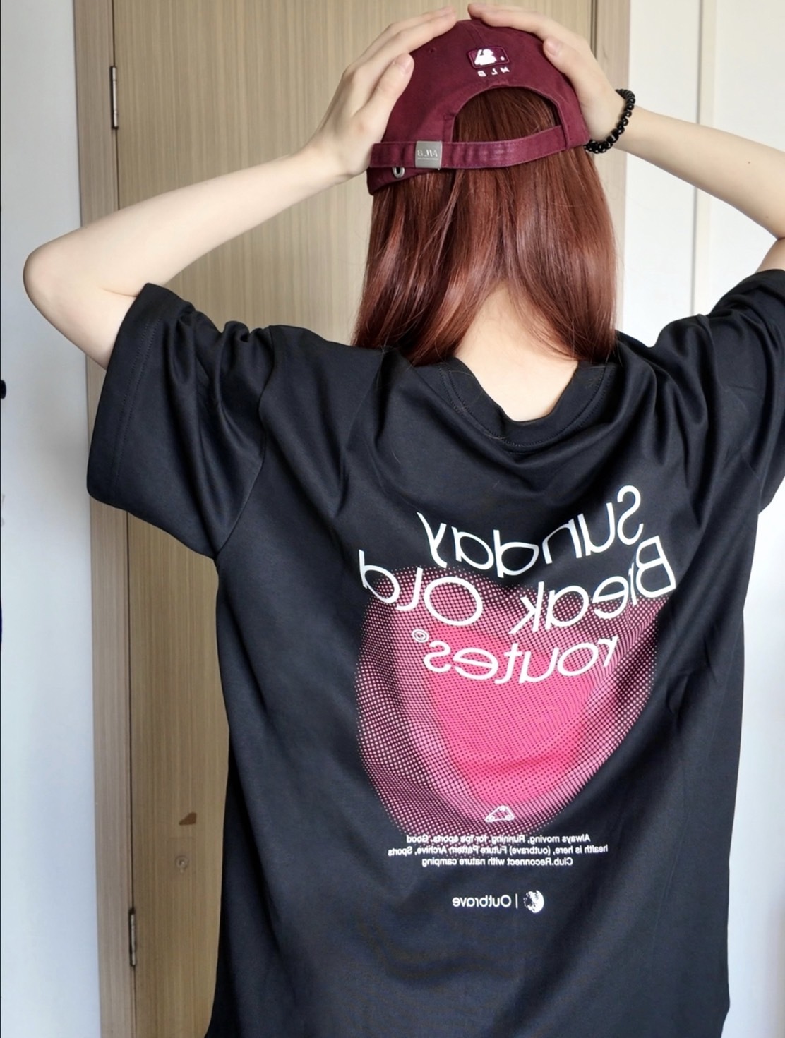 FPA 涼感速乾 山脈波點 短T