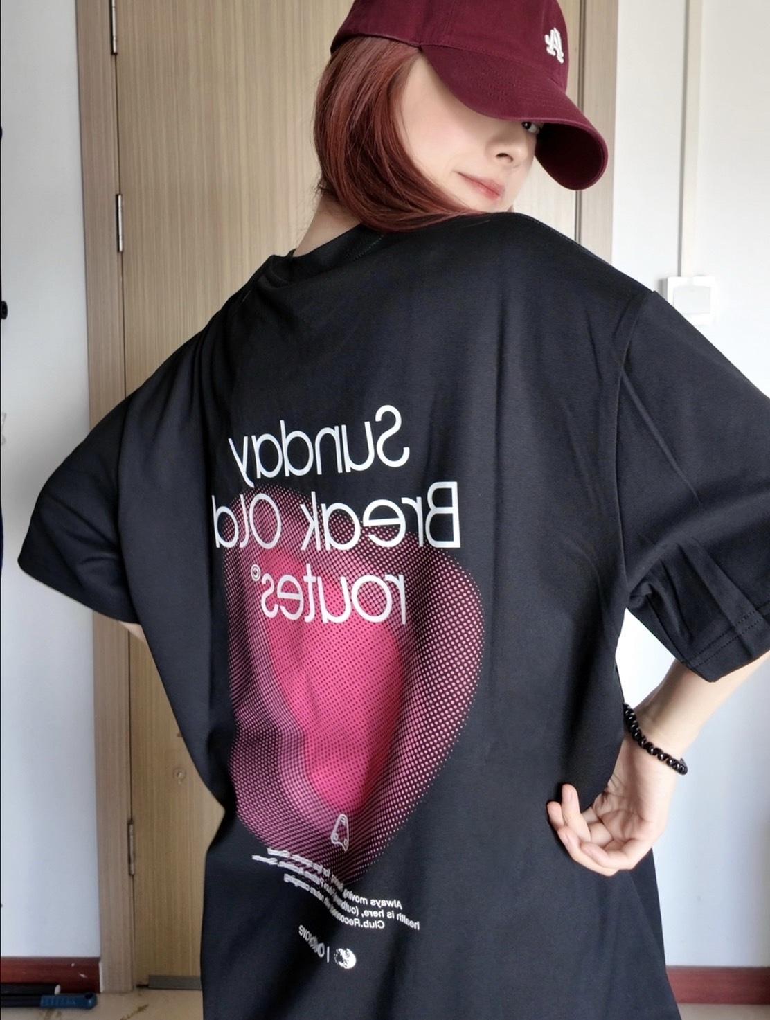 FPA 涼感速乾 山脈波點 短T