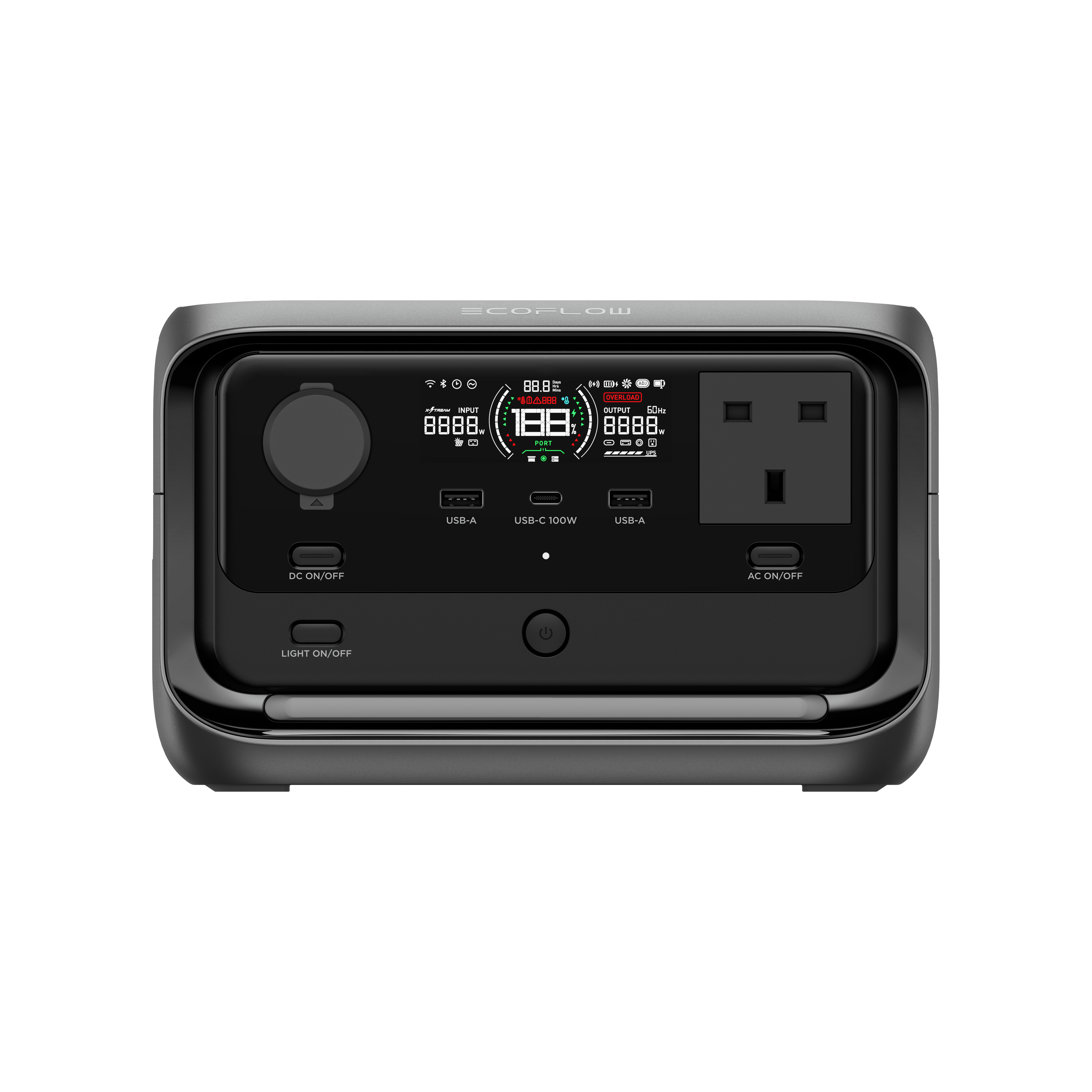 Ecoflow River 3 Plus UPS 輕便流動電源大容量電能站 (286Wh)