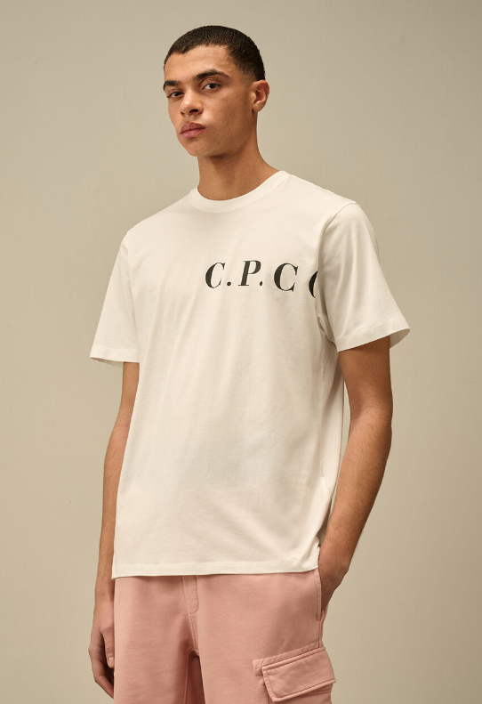 C.P. Company  30/1 Mercerized Jersey Twist British Sailor T-shirt   JUN25