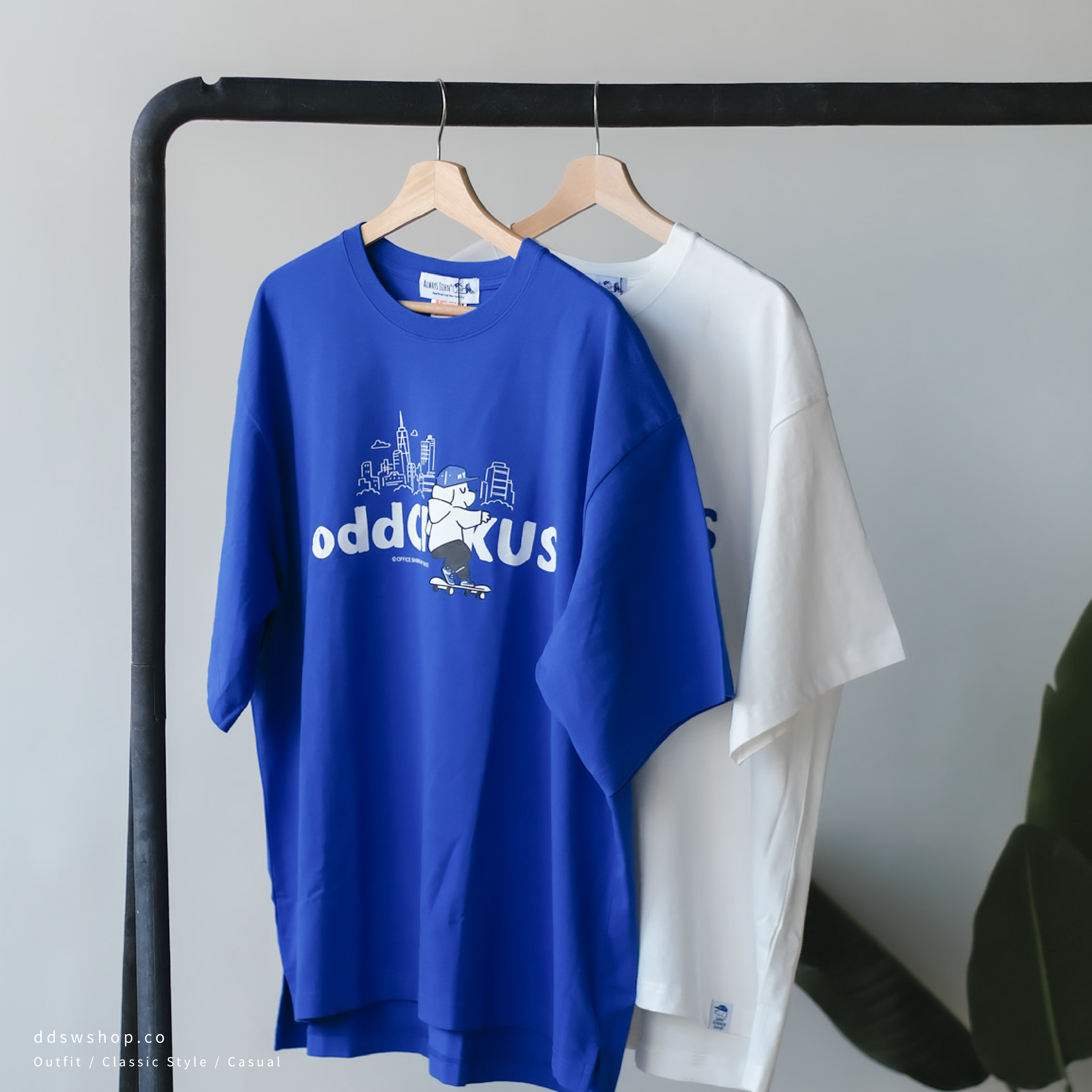 "現貨" odd CIRKUS × ALWAYS JOHN 圖像短Tee 城市款