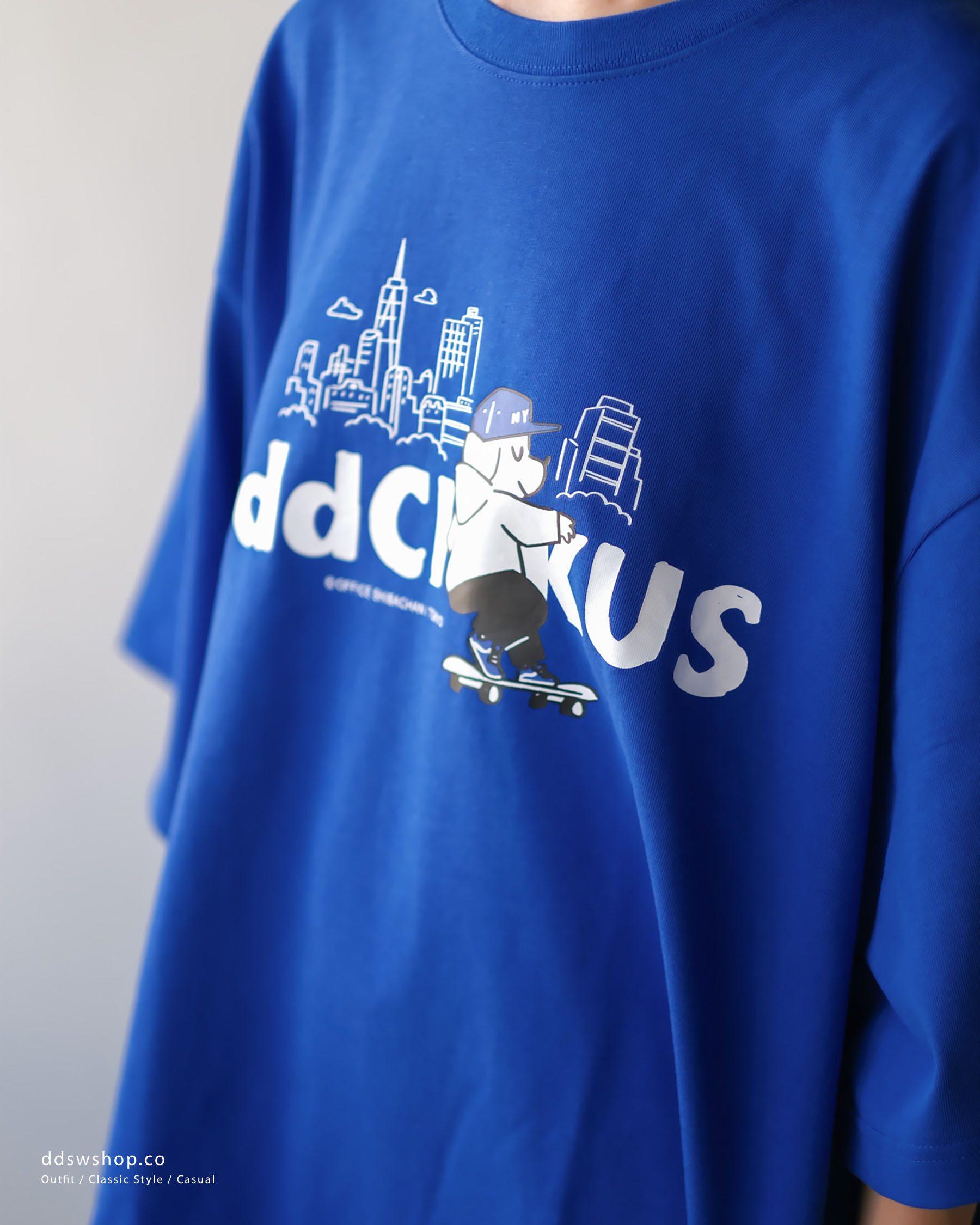 "現貨" odd CIRKUS × ALWAYS JOHN 圖像短Tee 城市款