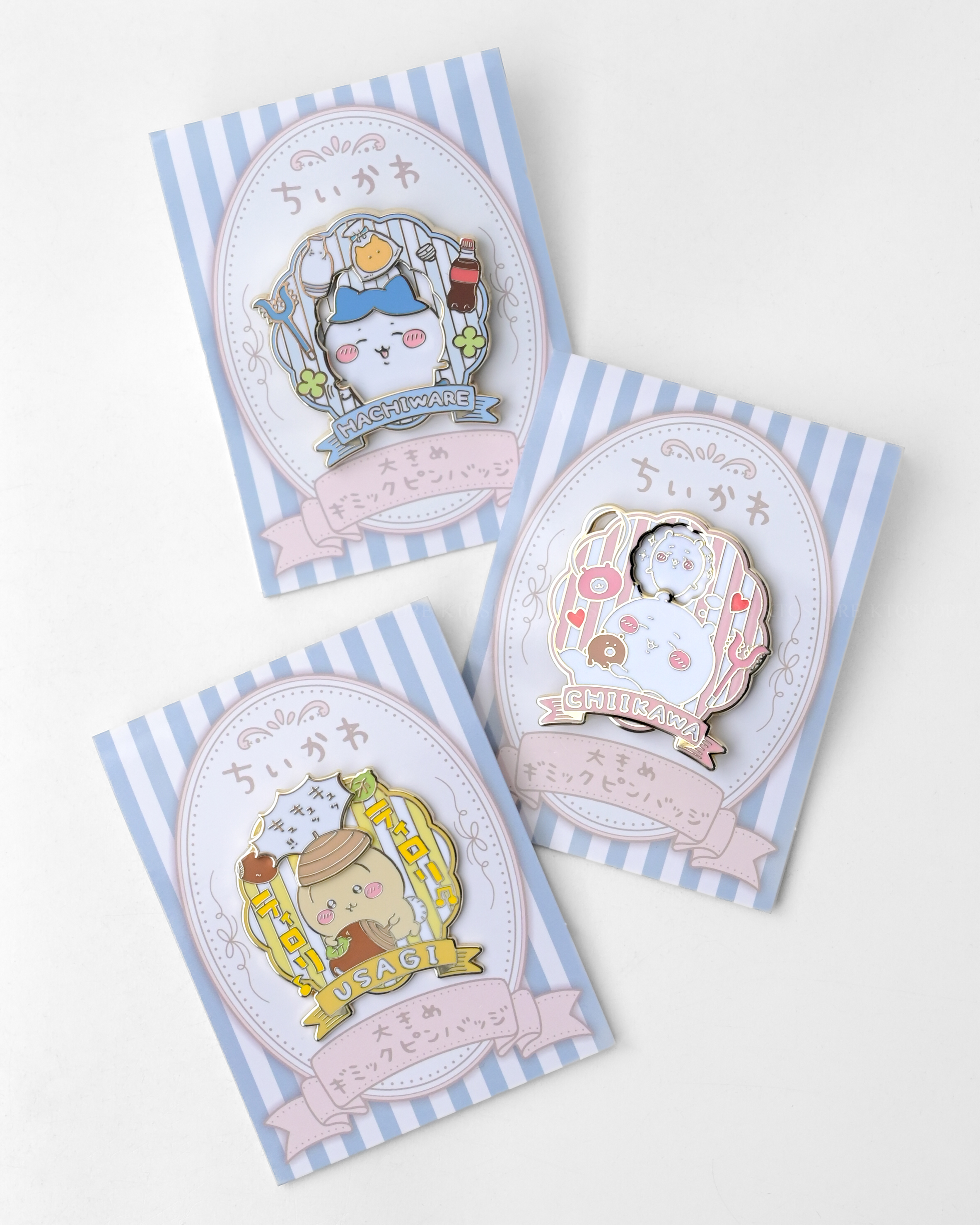 KTQ STORE ‧ 日本 Chiikawa 吉伊卡哇 旋轉別針 胸針 三款