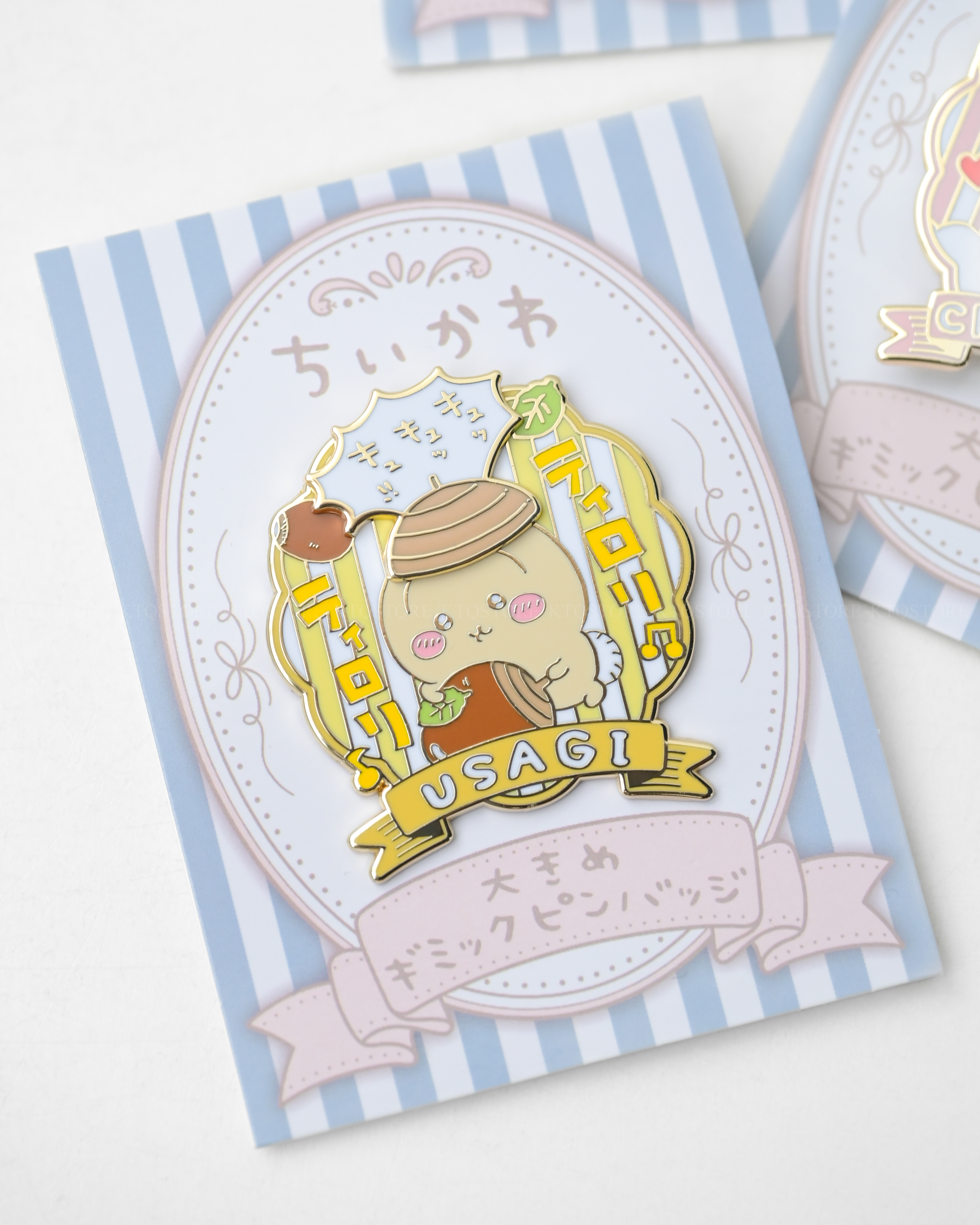 KTQ STORE ‧ 日本 Chiikawa 吉伊卡哇 旋轉別針 胸針 三款