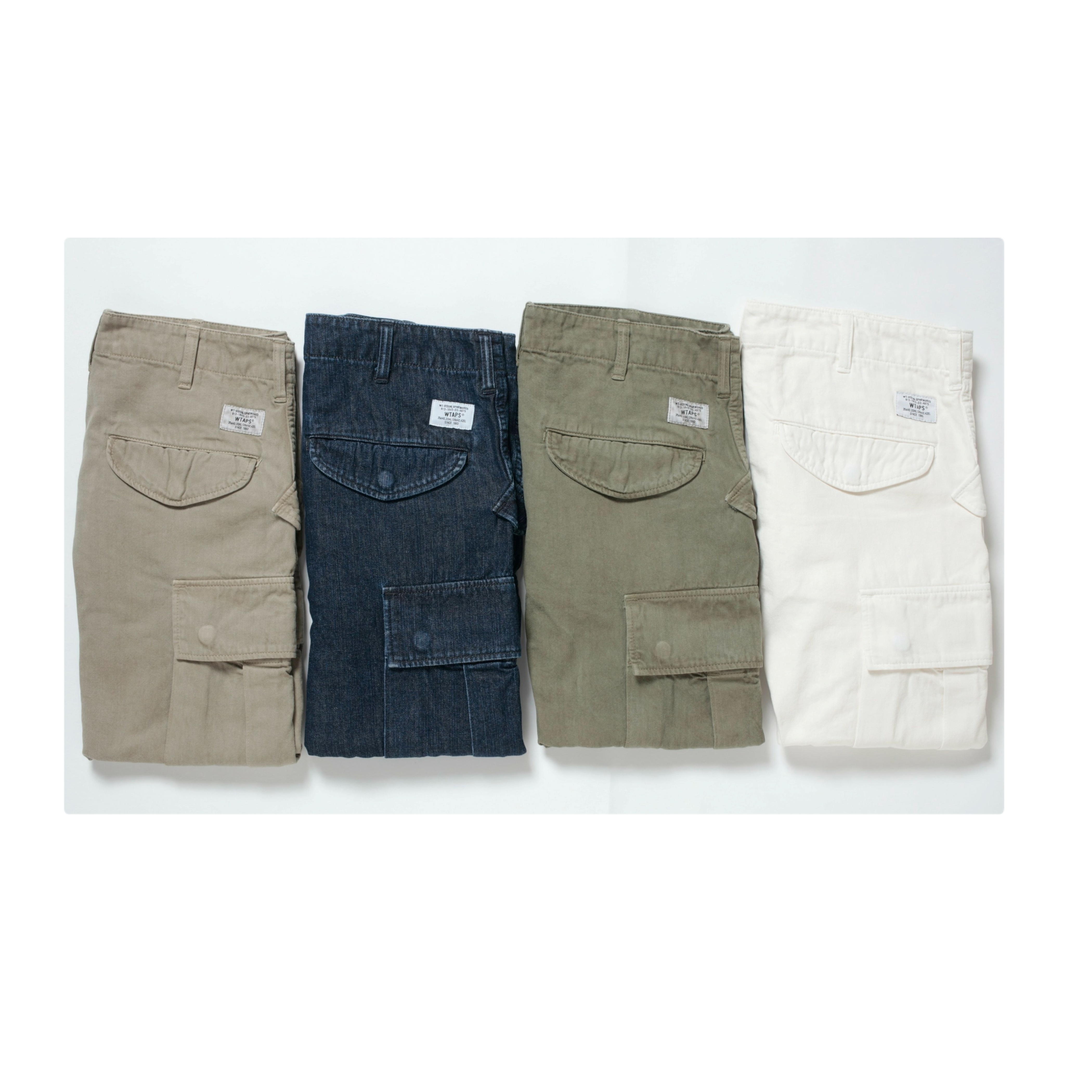 2018SS WTAPS CARGO SHORTS/SHORTS.COTTON.DENIM 短褲 現貨