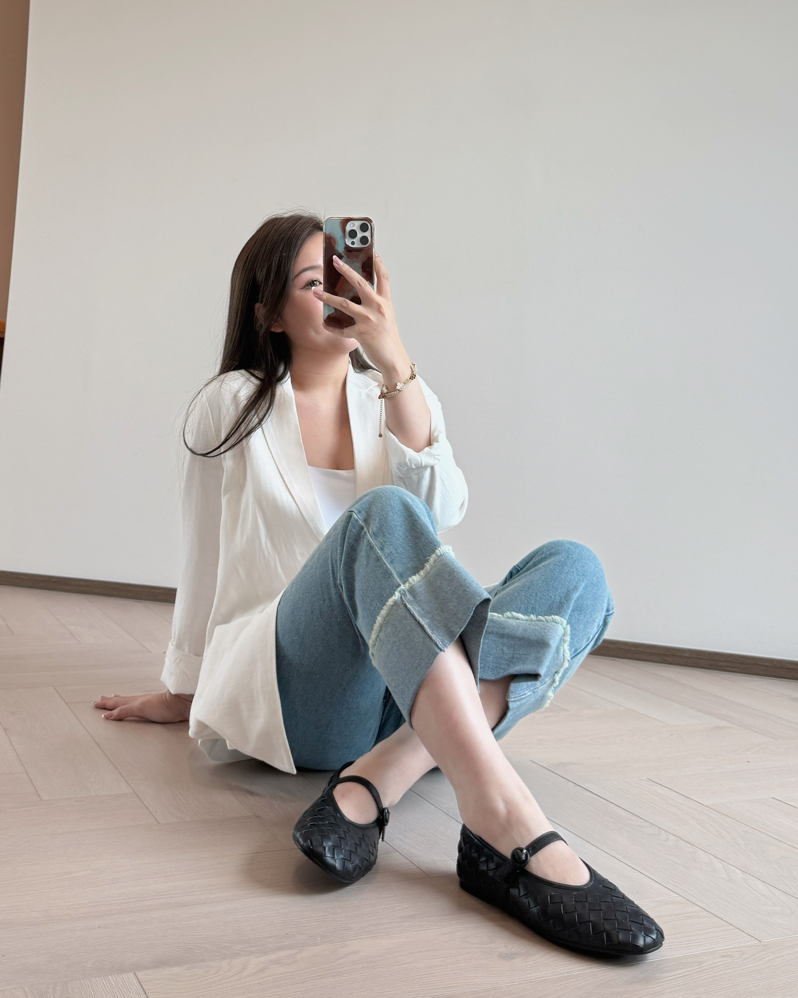 預訂 SS2209 Wissy Leather Flats