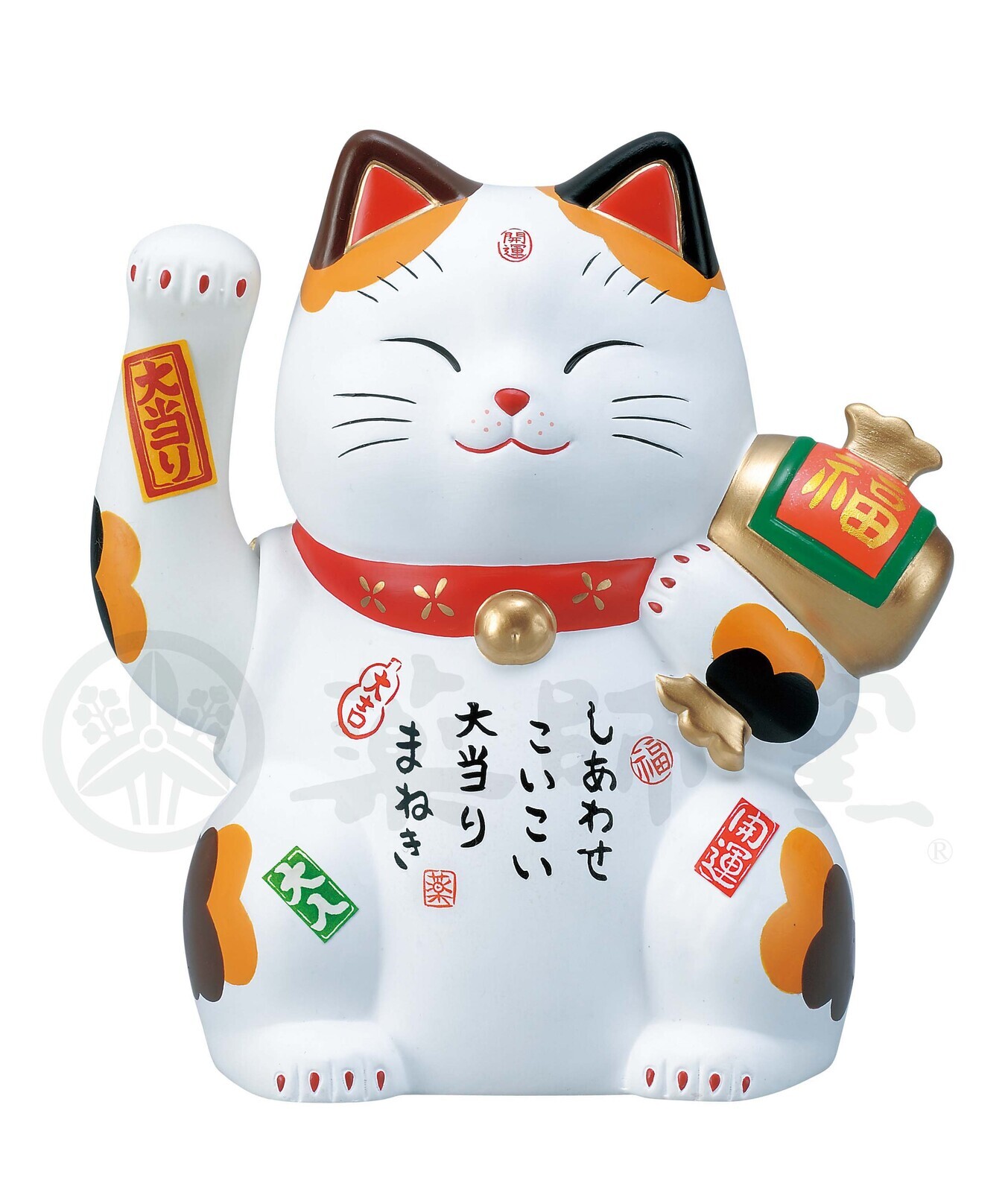 日式陶瓷電動招財貓 (非日本製)