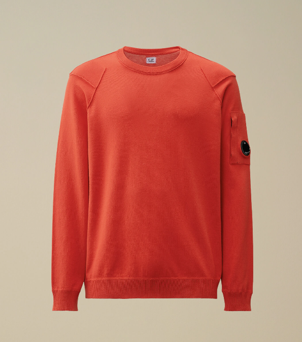 C.P. Company  Sea Island Crew Lens Knit   JUN25
