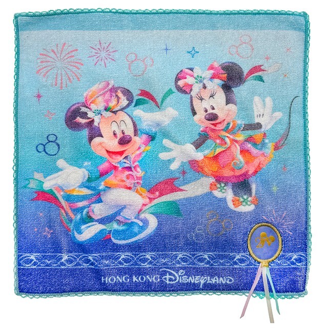 20周年奇妙派對 米奇 Mickey 與好友們 圖案 毛巾 套組 -香港迪士尼樂園